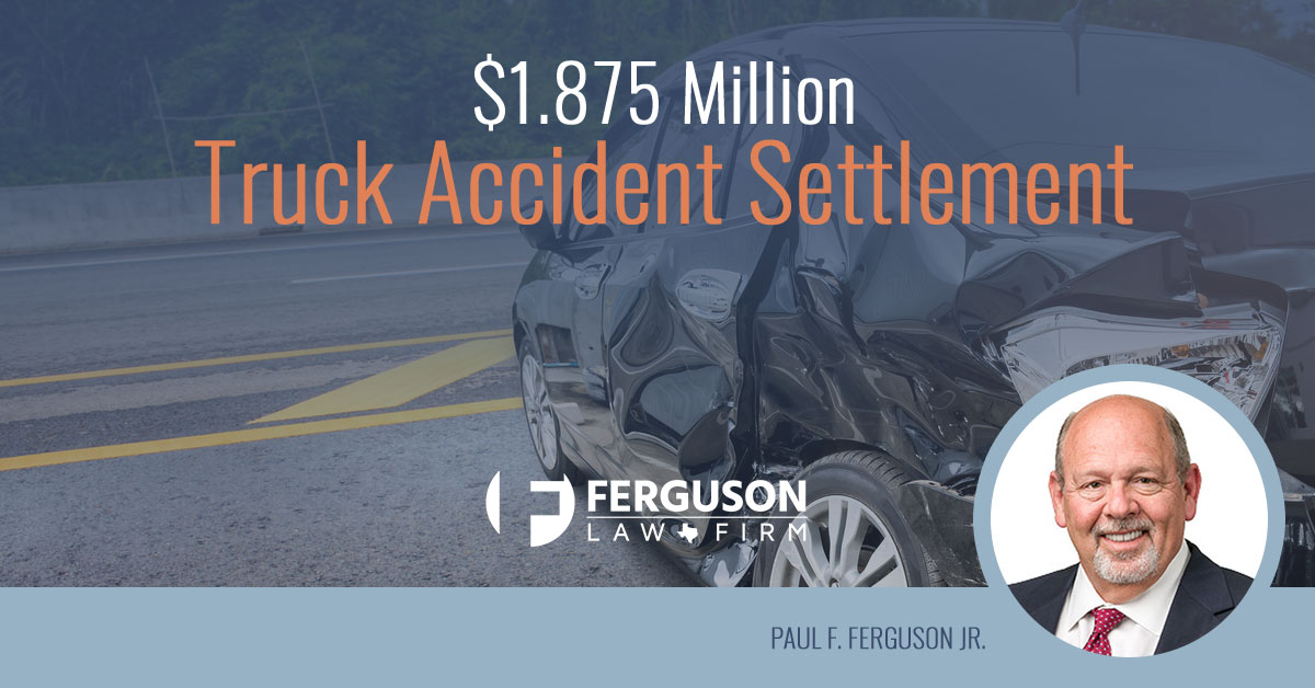 Paul-Ferguson-Kentucky-Truck-Accident-Settlement