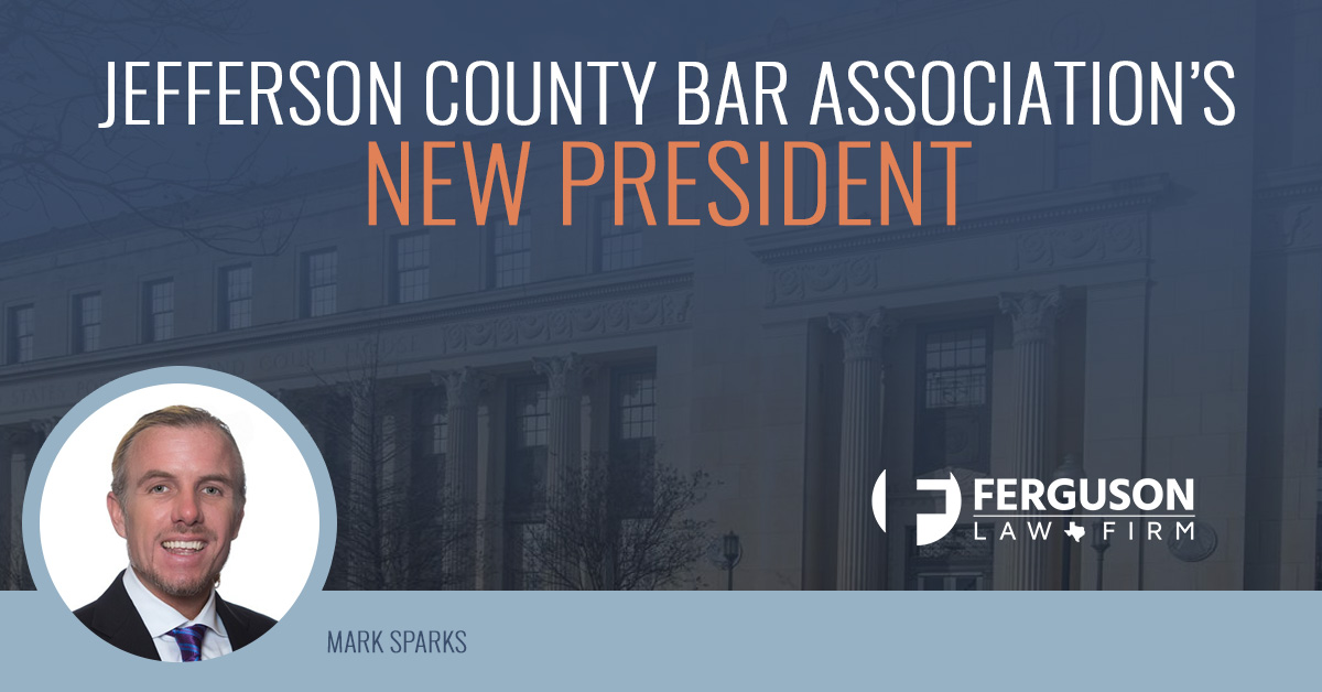 FERGUSON LAWS MARK SPARKS ASSUMES PRESIDENCY OF JEFFERSON COUNTY BAR ASSOCIATION