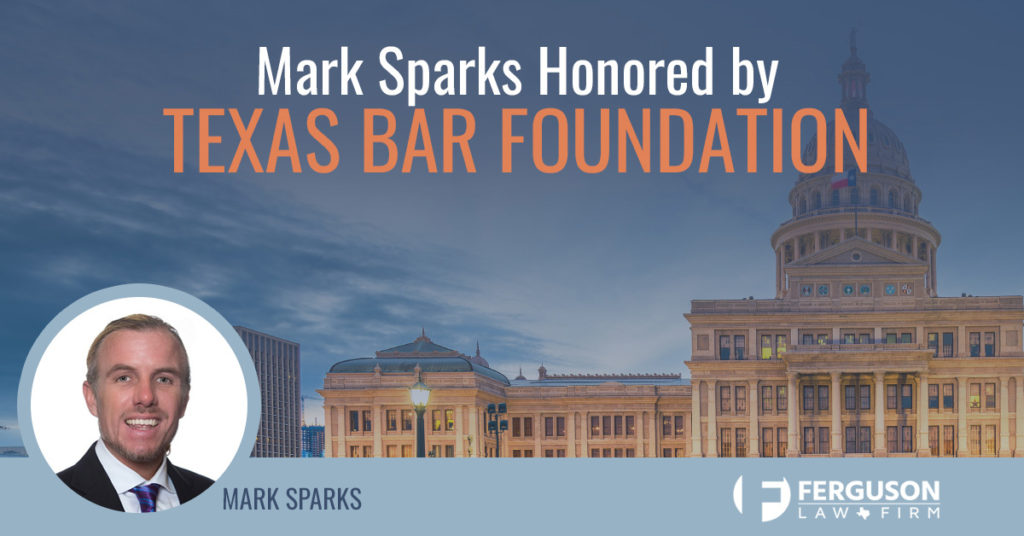 Mark Sparks Honored by Texas Bar Foundation