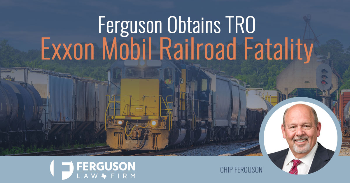 FERGUSON-OBTAINS-TRO-TO-PROTECT-SITE-OF-EXXON-MOBIL-RAILROAD-FATALITY